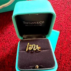 Tiffany brand new ring